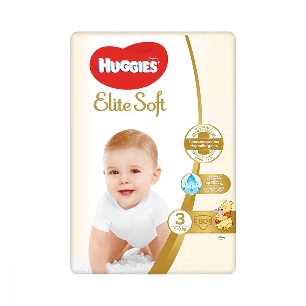 Scutece Huggies Elite Soft, Nr 3