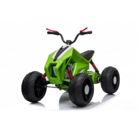ATV electric cu scaun tapitat verde