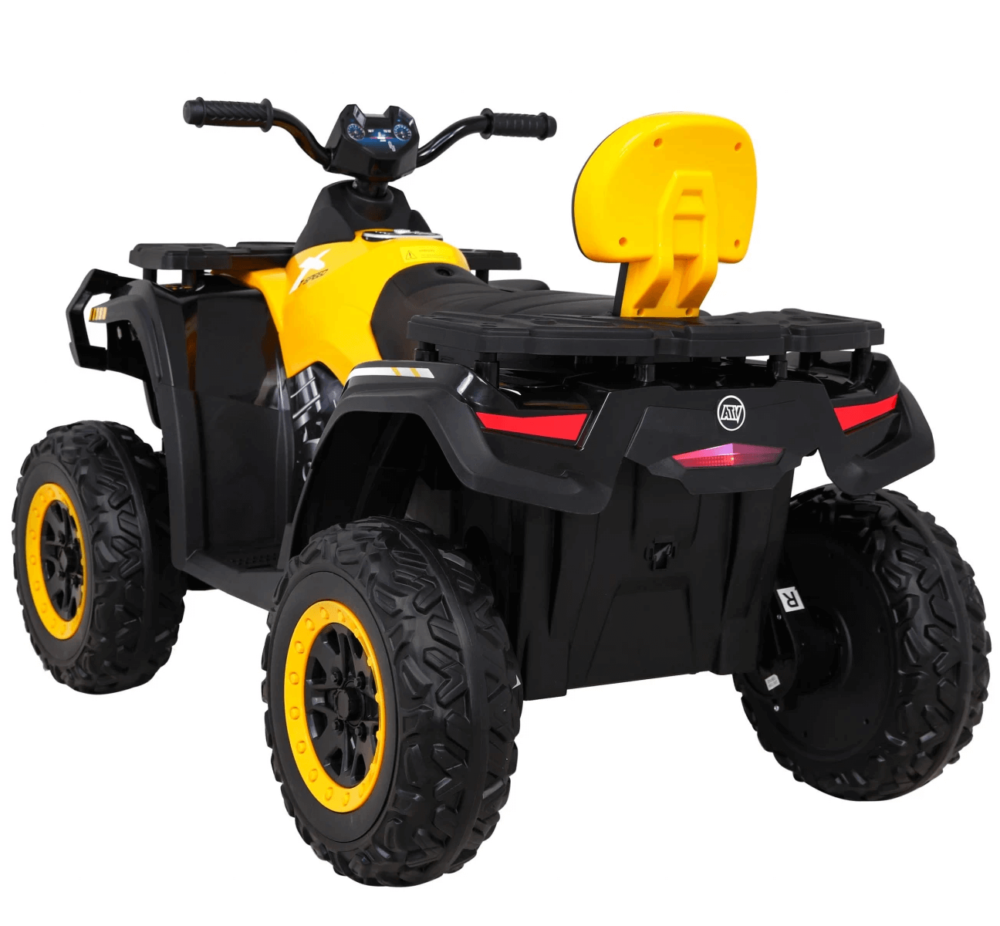 ATV electric pentru copii Kinderauto galben