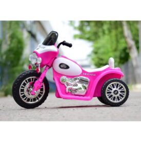 motocicleta electrica roz copii POLICE 35W